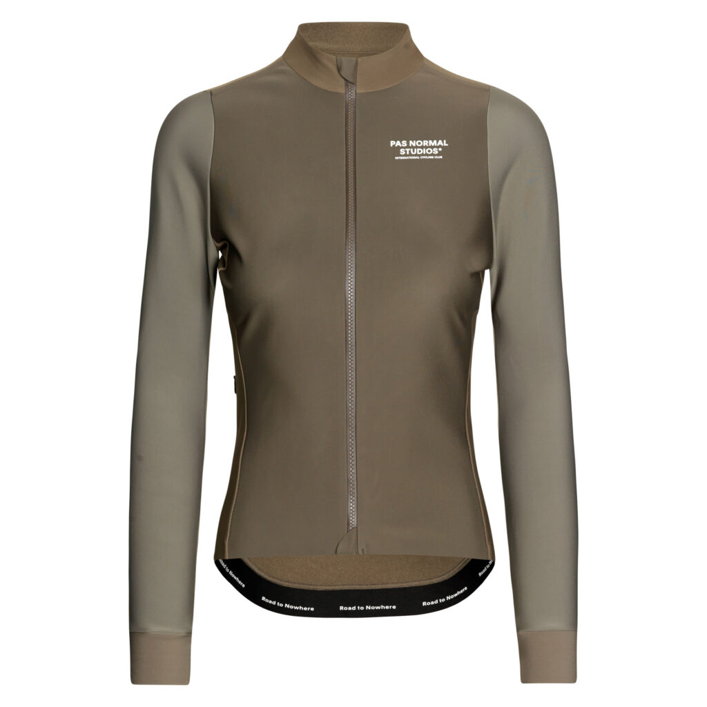 Pas Normal Studios Women's Mechanism Thermal Long Sleeve Jersey Warmes Langarmtrikot für Frauen L earth/darkstone