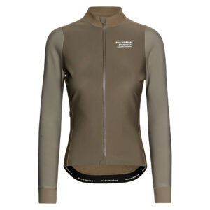 Pas Normal Studios Women's Mechanism Thermal Long Sleeve Jersey Warmes Langarmtrikot für Frauen XS earth/darkstone
