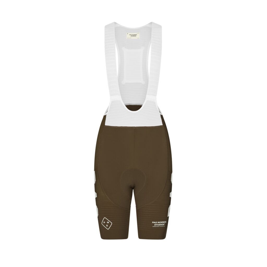 Pas Normal Studios Women's PAS Mechanism Pro Bibs kurze Fahrradhose Damen L dark earth