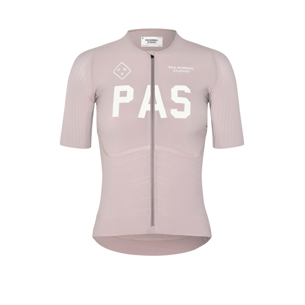 Pas Normal Studios Women's PAS Mechanism Pro Jersey kurzarm Fahrradtrikot Damen M taupe rose
