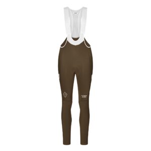 Pas Normal Studios Women's PAS Mechanism Thermal Long Bibs warme und lange Fahrradhose Damen L dark earth