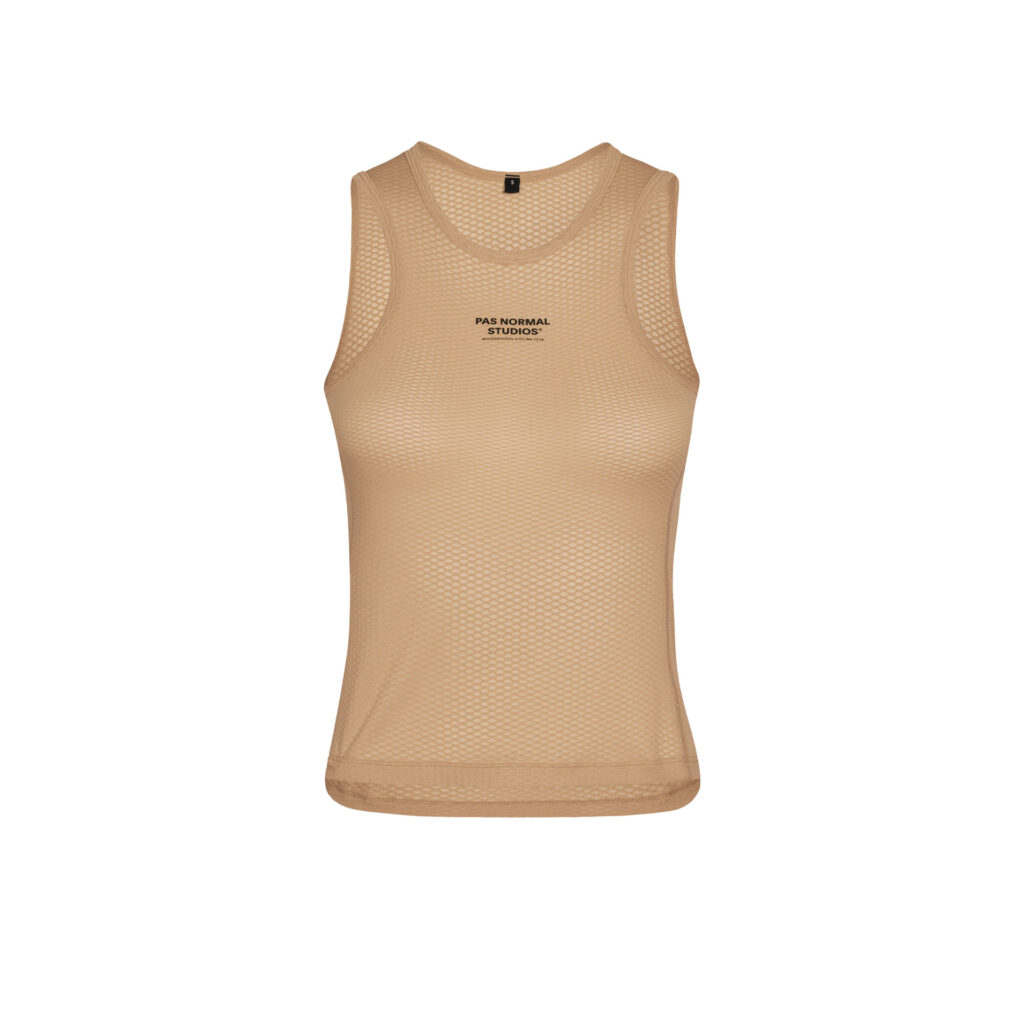 Pas Normal Studios Women's Sleeveless Base Layer Ärmelloses Funktionsunterhemd XL camel