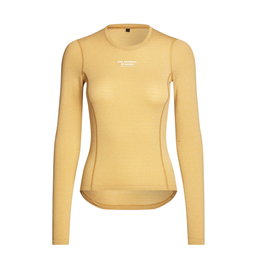 Pas Normal Studios Women's Thermal Long Sleeve Baselayer warmes langarm Damen Funktionsunterhemd S camel