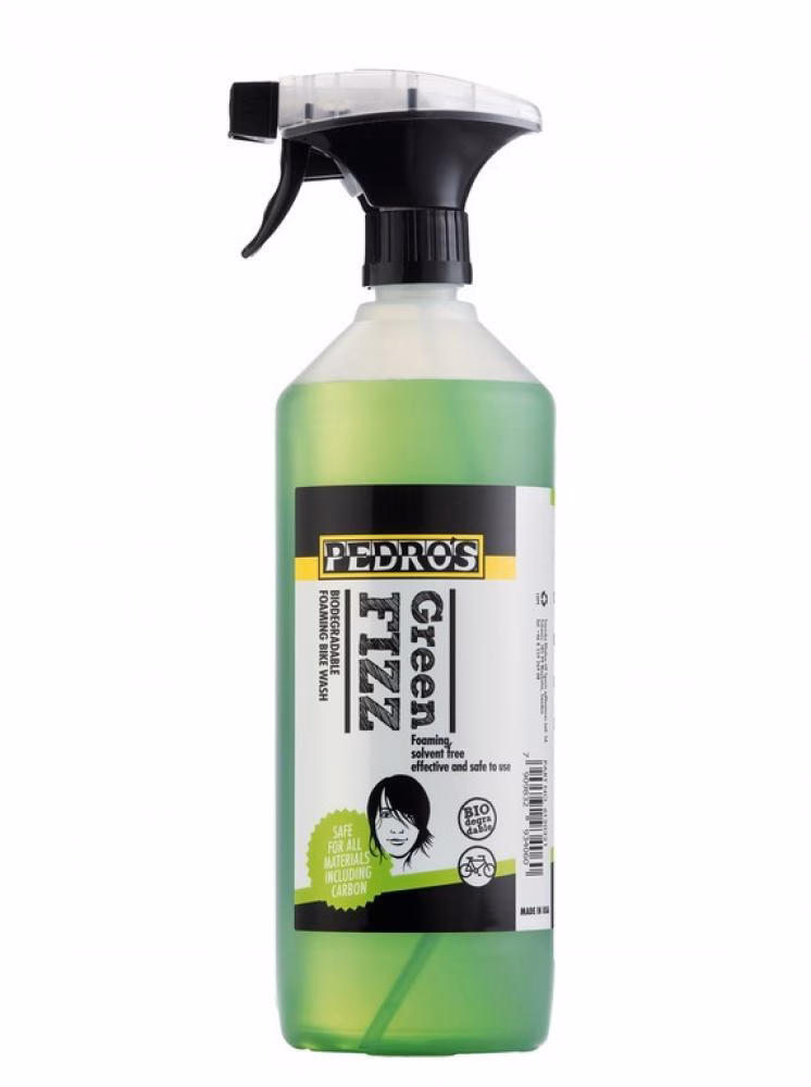 Pedros Fahrradreiniger Green Fizz 1l Sprühflasche