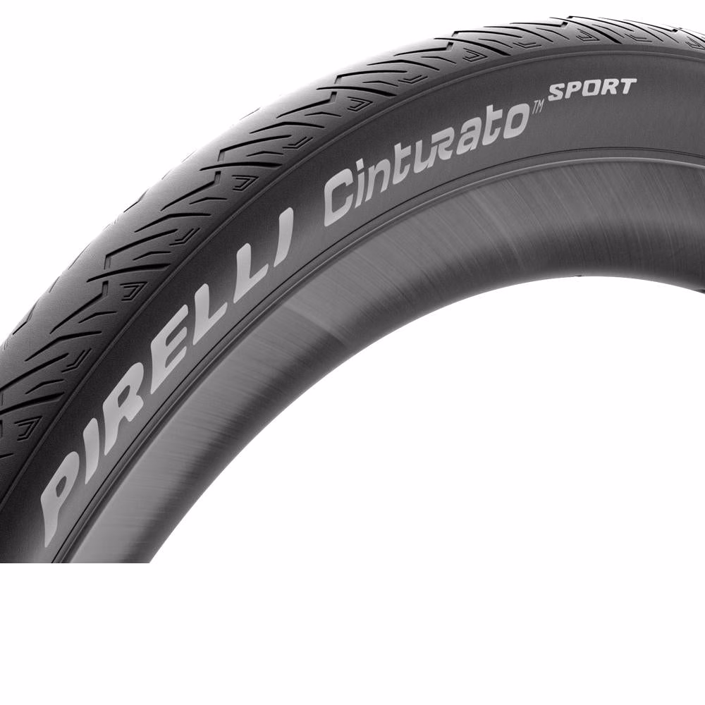 Pirelli Cinturato Sport 700x35C Faltreifen Schwarz - Rennradreifen mit Pannenschutz
