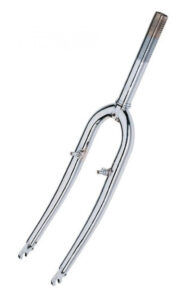 Point Gabel 28 Zoll Trekking AHEAD chrom Ø außen 28,6mm Schaft 280mm