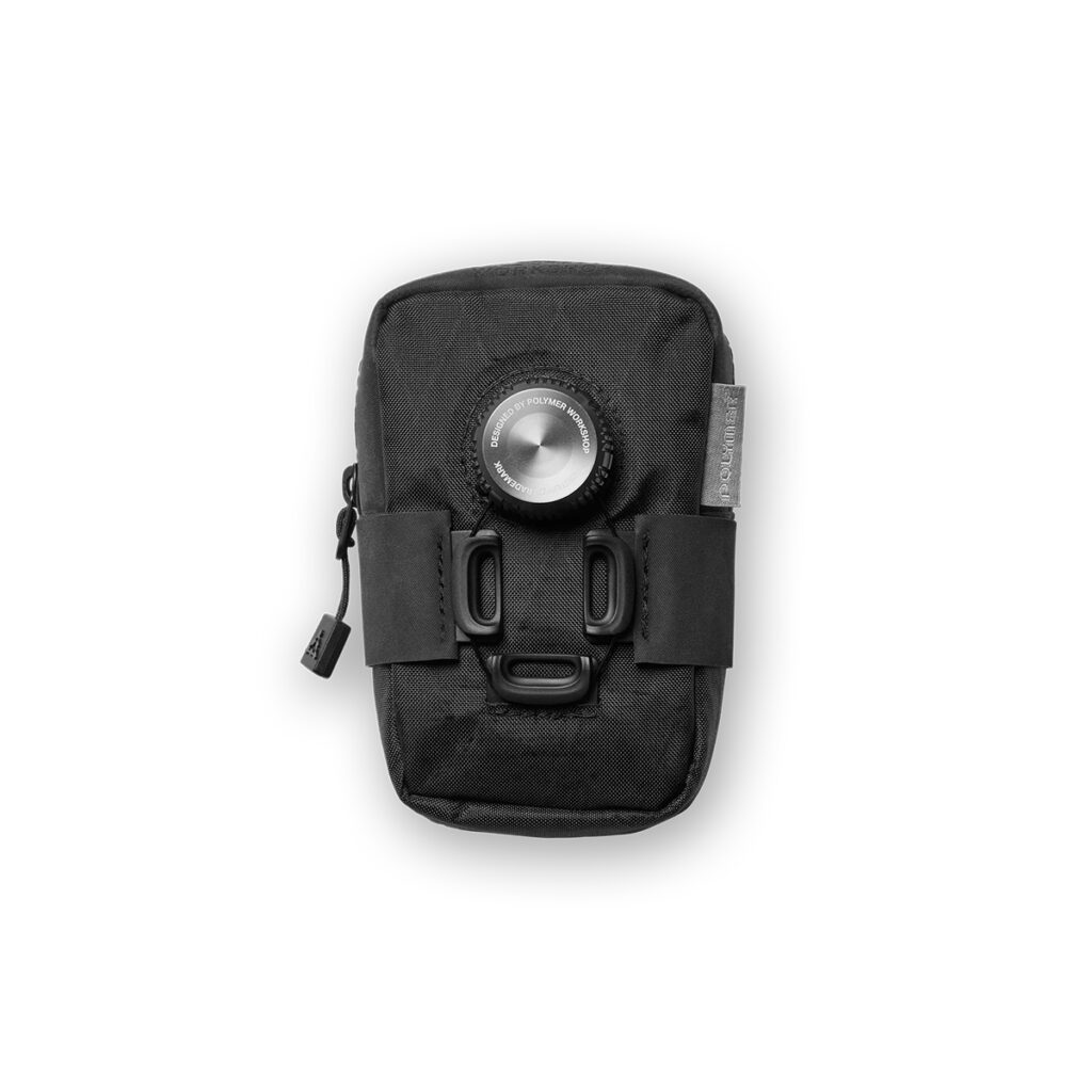 Polymer Workshop Transit Saddlebag Kompakte & leichte Satteltasche black