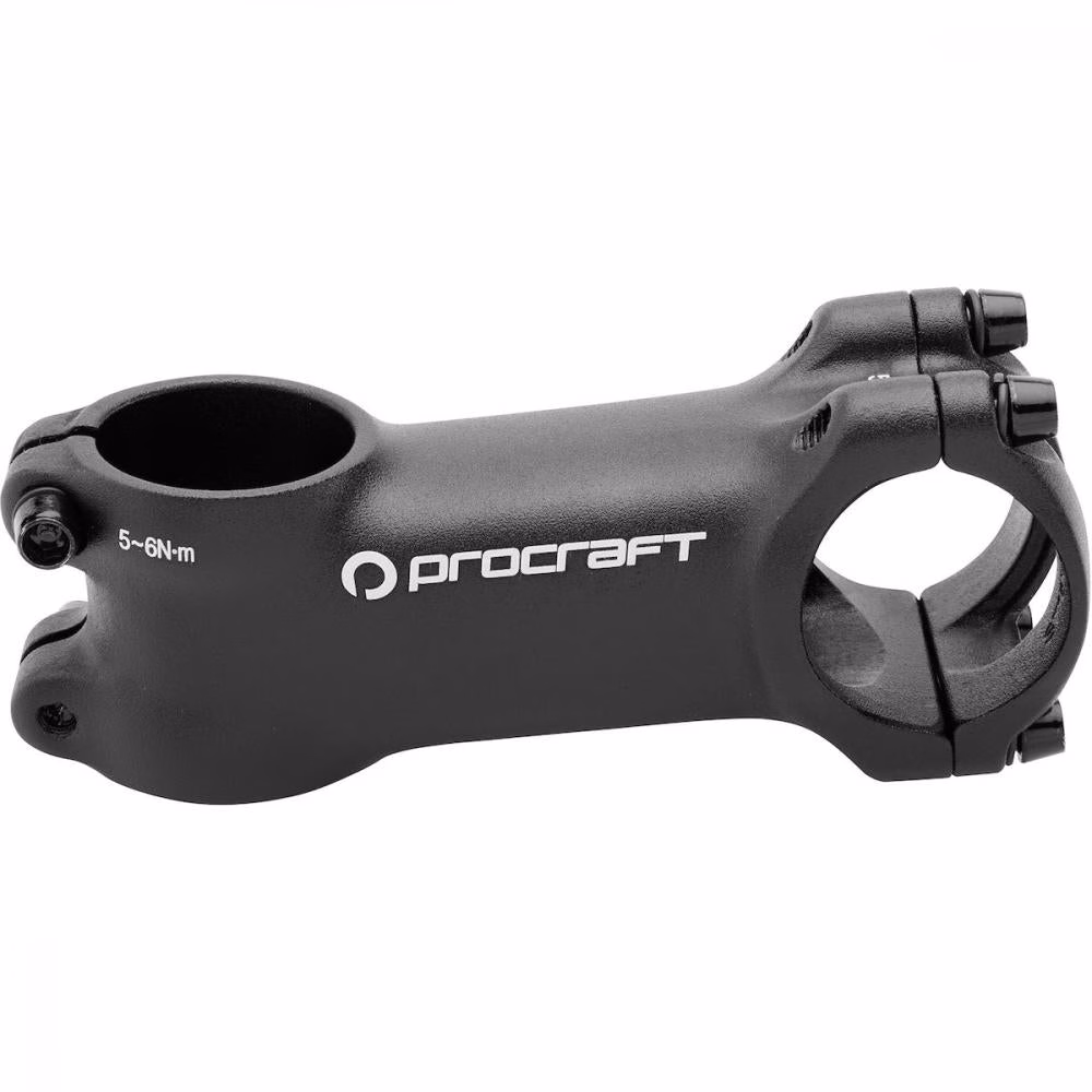 Procraft Comp II Vorbau 7° 50 mm 31,8 mm Schwarz - Leichter Fahrradvorbau aus Aluminium