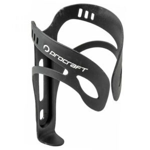 Procraft Flaschenhalter Alu Pro Ø 74 mm Schwarz - Leichter Aluminium-Flaschenhalter 51 g