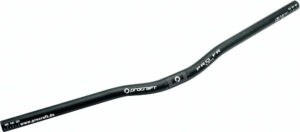 Procraft Lenker Pro FR 25,4 mm/9°/685 mm Schwarz - Riser-Lenker für MTB