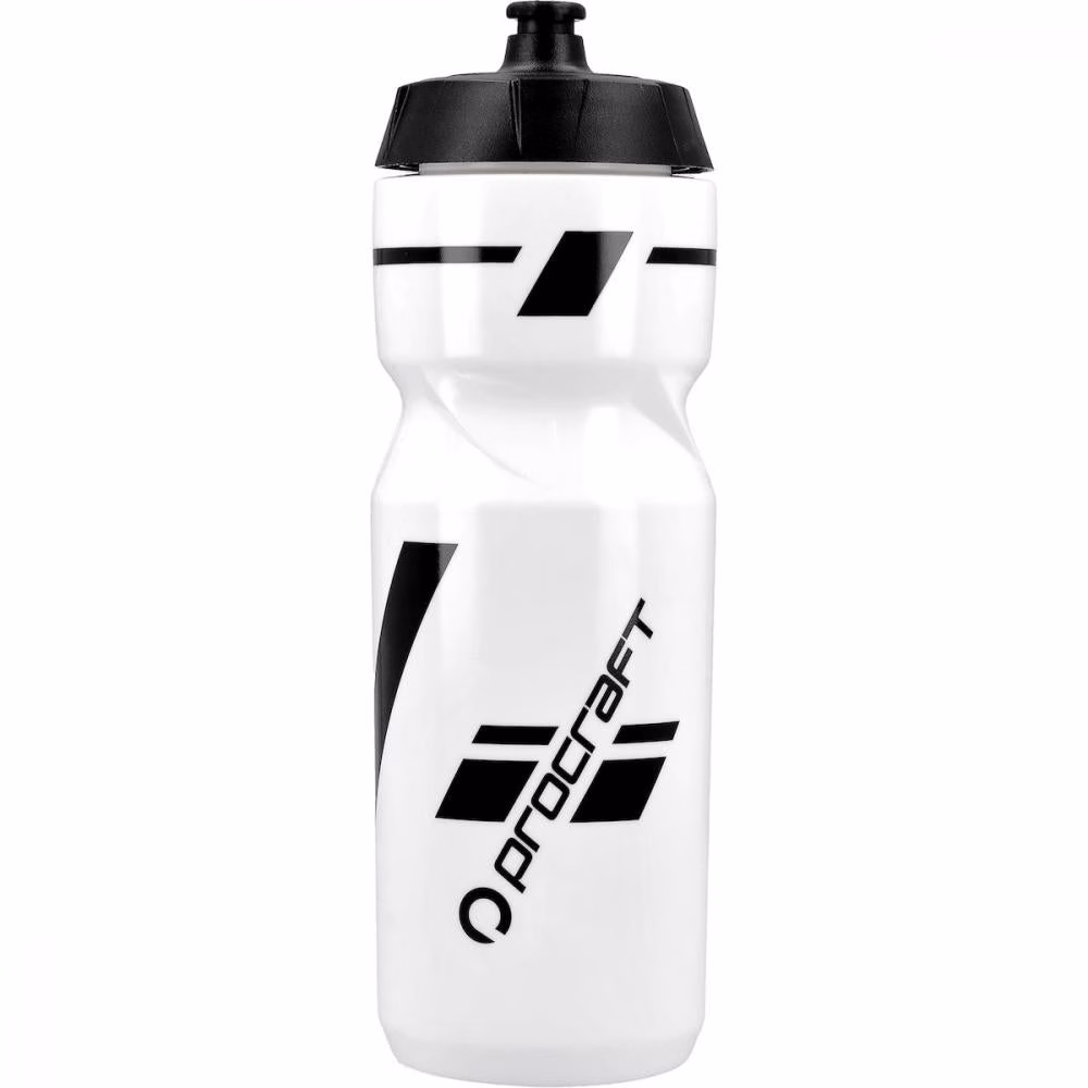 Procraft Logo Bottle Trinkflasche 750 ml Weiß - BPA-frei, leicht & recyclebar