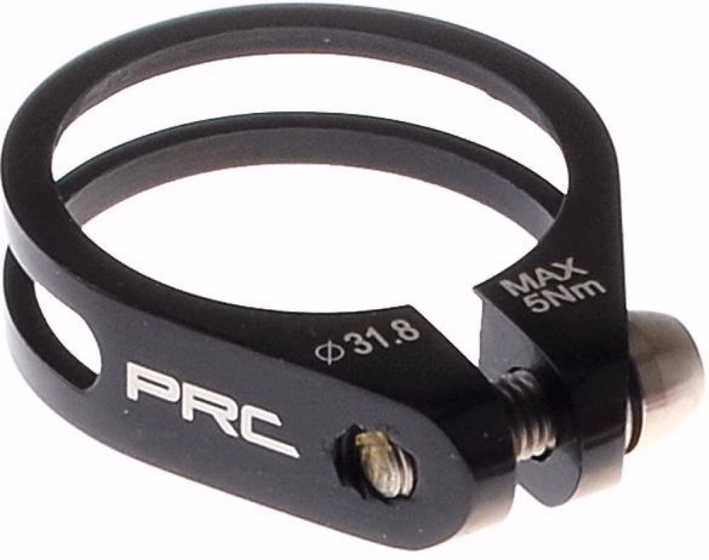 Procraft PRC SPK1 Sattelstützklemme Ø 31.8 mm Schwarz - Ultraleicht 9g mit Titanschraube