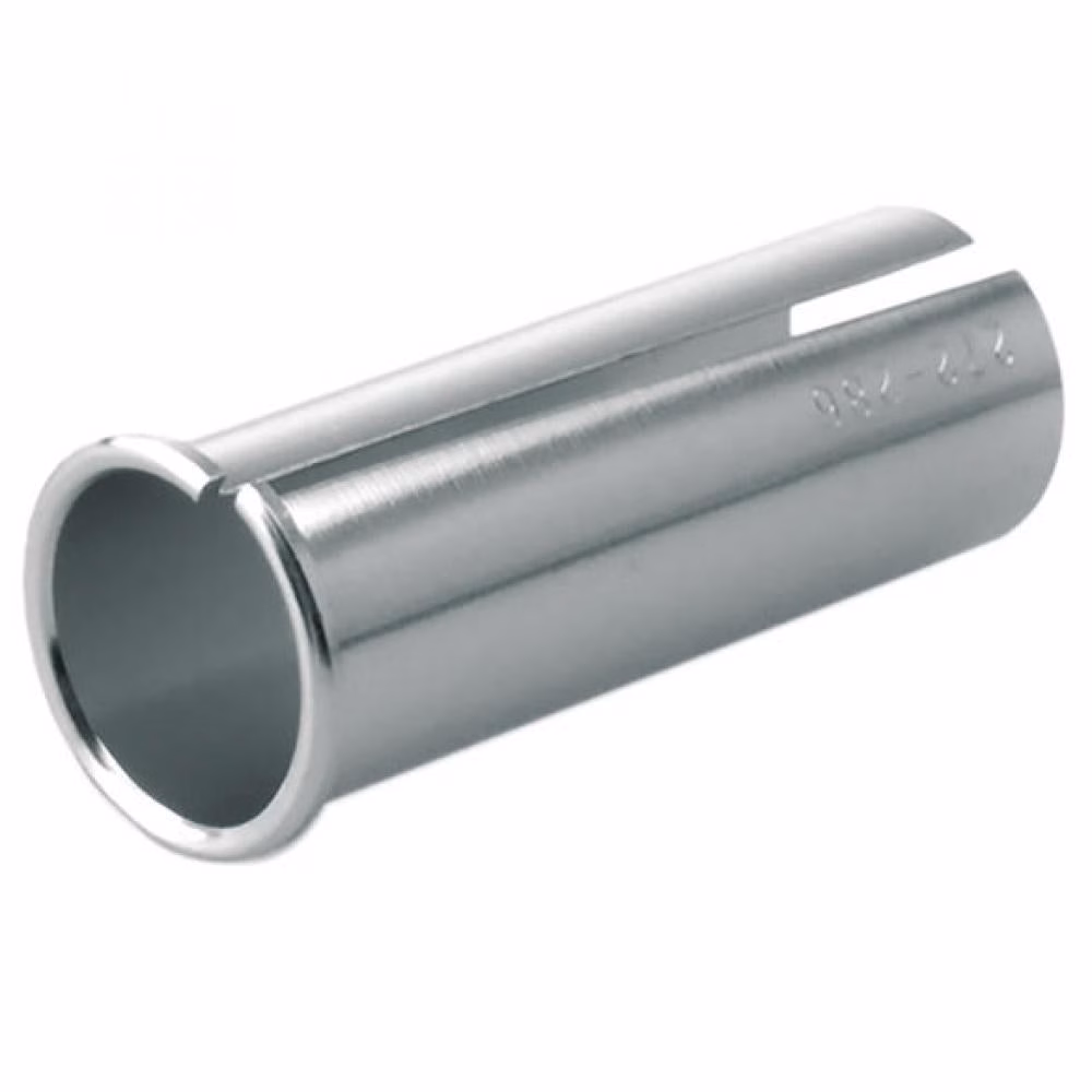 Procraft Reduzierhülse für Sattelstütze 27,2 => 29,2 mm Silber - Aluminium Adapter leicht