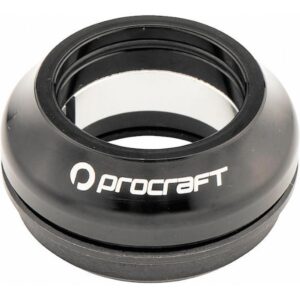 Procraft Steuersatz SIO 1 1/8" Schwarz - semi-integrierter Ahead-Steuersatz oben