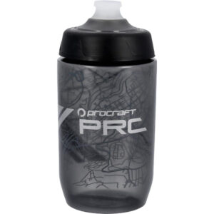 Procraft Trinkflasche Origin 500 ml smoke/silber - leichte, BPA-freie Fahrradlasche