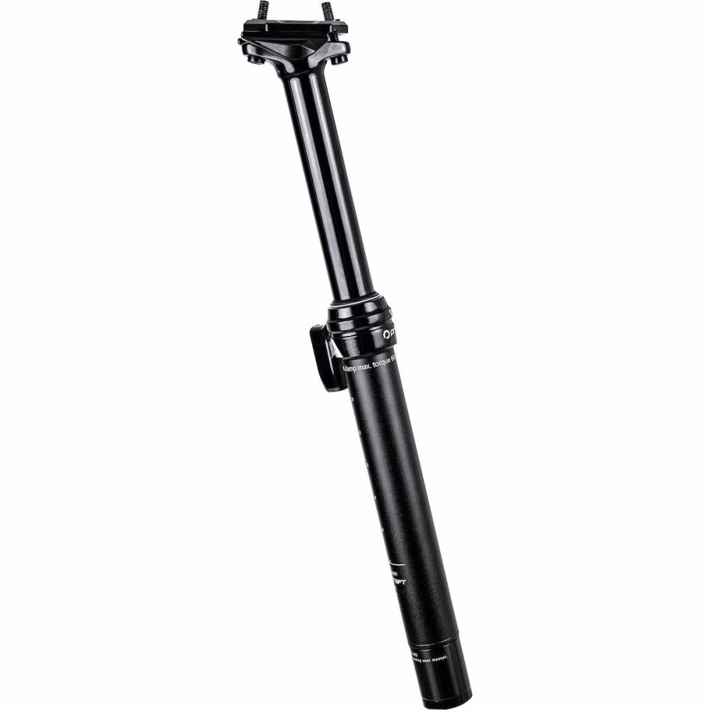 Procraft Vario-Sattelstütze D-SP.R 31,6 x 350 mm Schwarz - Absenkbar mit Fernbedienung