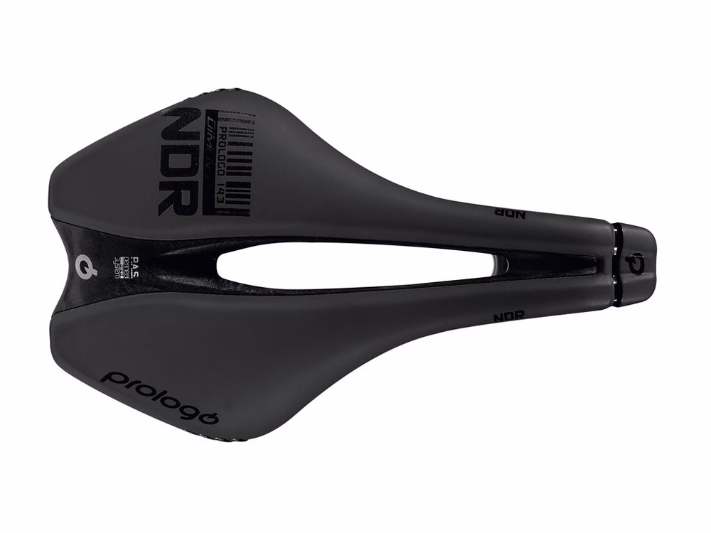 Prologo Dimension NDR143 T4.0 Fahrradsattel (anthrazit / schwarz | 218g)