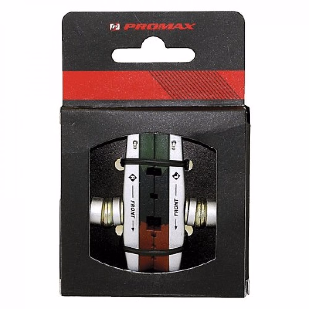 Promax Bremsschuh für V-Brake dreifarbig