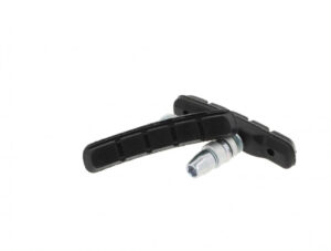 Promax Felgenbremsschuh V-Brake 70 mm schwarz - Set 2 Stück, Alufelgen-kompatibel, inklusive Montagematerial, optimale Bremsleistung bei Nässe & Trockenheit