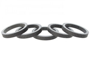 PRO Spacer-Set 3K Carbon 1 1/8" 10 - ultraleichte Spacer für präzise Cockpit-Höhenanpassung