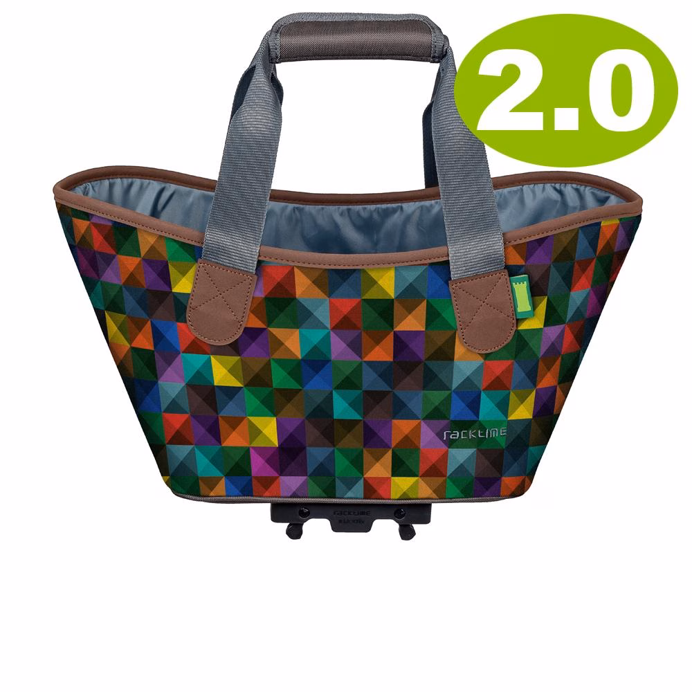 racktime Einkaufstasche Agnetha 2.0 parrot 15l - Gepäckträgertasche