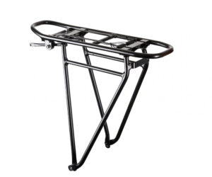 Racktime Gepäckträger Eco Tour 28 Zoll schwarz - Aluminium-Systemträger für Packtaschen und Körbe