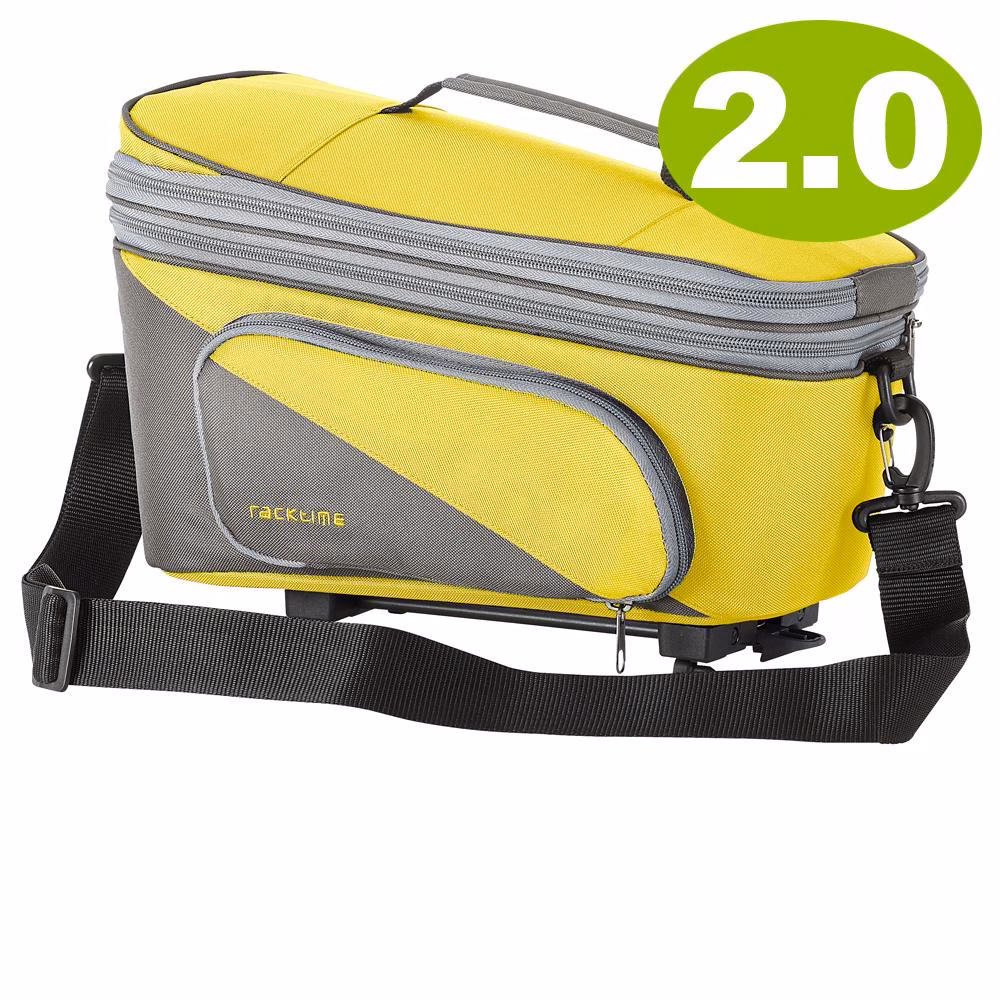 Racktime Gepäckträgertasche Trunkbag TALIS PLUS 2.0 gelb grau 15 Liter