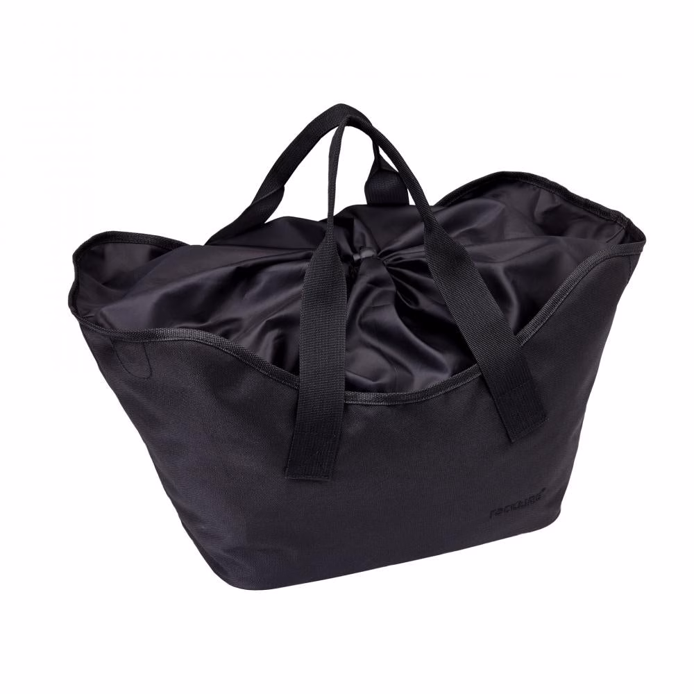 racktime LEA Korbtasche 16 l - Carbon Black mit Magnetbefestigung