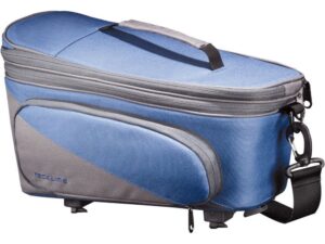 racktime Talis Plus System Tasche inklusive SnapIT Adapter (grau / blau)