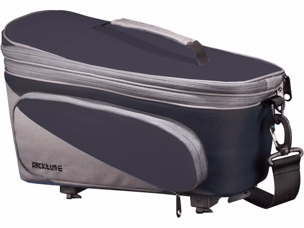 racktime Talis Plus System Tasche inklusive SnapIT Adapter (schwarz / grau)
