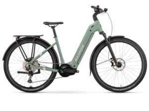 Raymon Tahona Pro Low | Trekking E-Bike | 29" | 800Wh Bosch Performance CX | mint / cotton / violet Größe: 53 cm