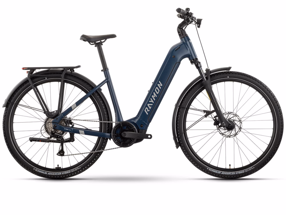 Raymon Tahona Pure Low | Trekking E-Bike | 29" | 600Wh Bosch Performance | azzuroblue Größe: 53 cm