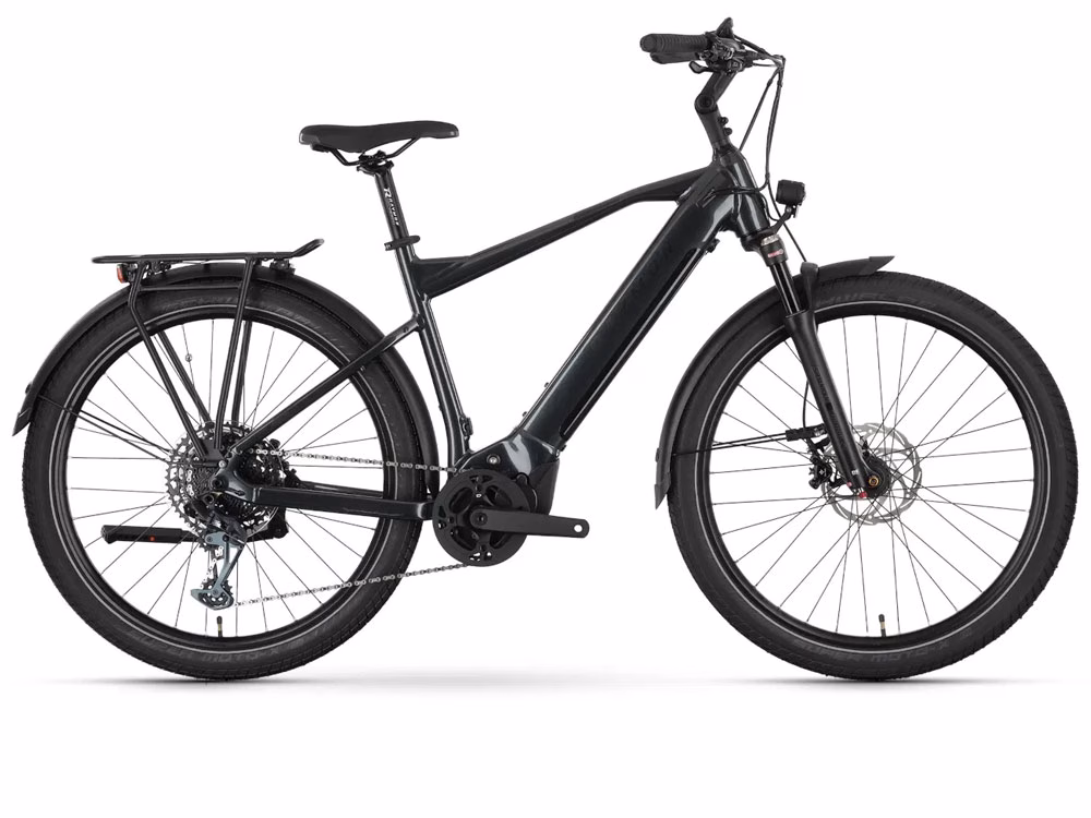 Raymon TourRay E 8.0 SE Black Edition High | Trekking E-Bike | 27,5" | 630Wh Yamaha PW-X3 | Black Edition Größe: 50 cm
