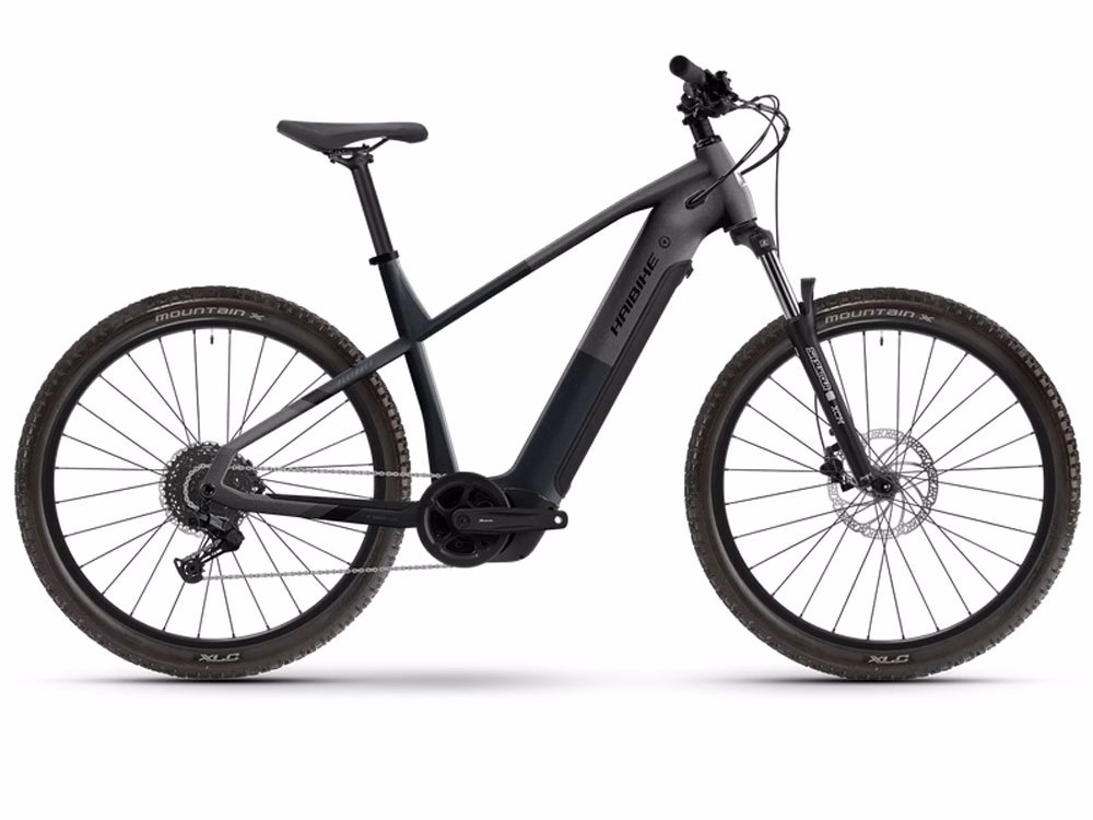 Raymon Tourray Pro High | Trekking E-Bike | 27.5" | 800Wh Yamaha PW-S | kalmatagrau / schwarz / terra Größe: 49 cm