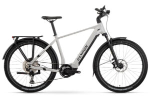 Raymon Tourray Pro High | Trekking E-Bike | 27.5" | 800Wh Yamaha PW-S | storm / black / kobalt Größe: 55 cm