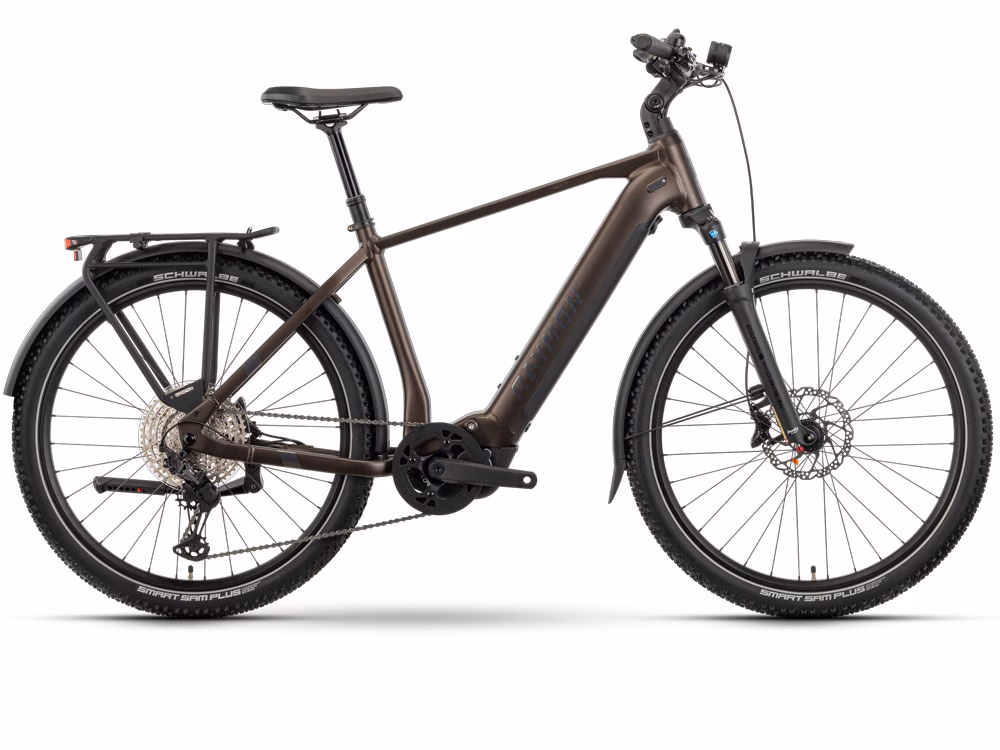 Raymon Tourray Ultra High | Trekking E-Bike | 27.5" | 800Wh Yamaha PW-X3 | brown Größe: 52 cm