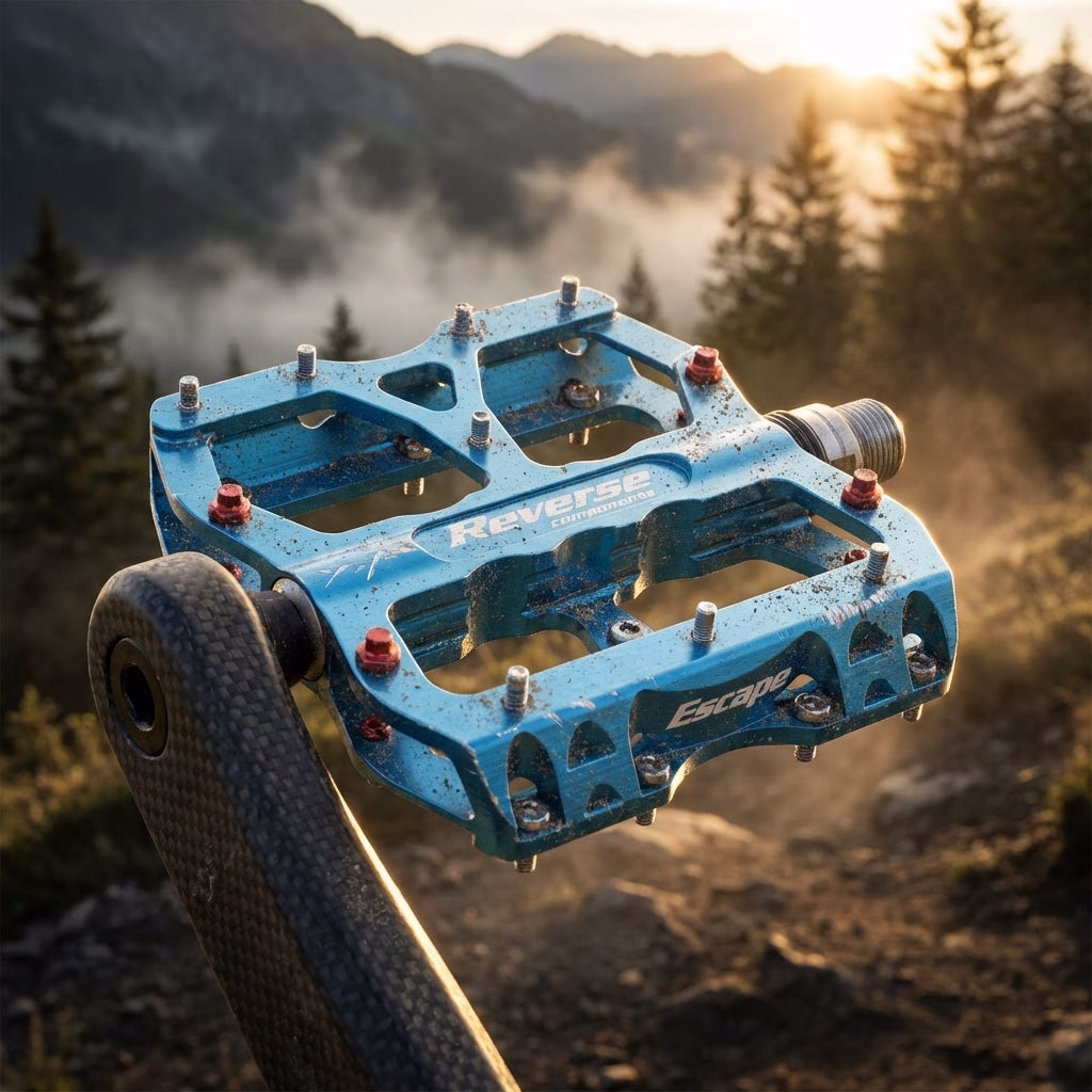 Reverse MTB-Pedale Escape hellblau