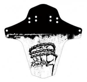 Reverse Schutzblech Mudfender MTB Fist Vorder- u. Hinterradmontage schwarz weiß
