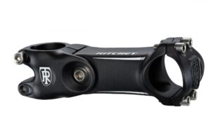Ritchey Adjustable 4-Axis Vorbau 31,8 mm, 105 mm Länge, winkelverstellbar von +55° bis -55°, 3D-geschmiedetes 6061 Aluminium, schwarz-matt, für Road und Cross Country