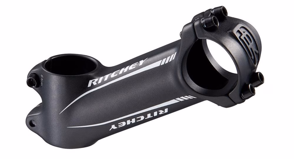 Ritchey Comp 4-Axis Vorbau 60mm 30° 31,8mm schwarz, 3D-geschmiedetes 6061 T6 Aluminium, für Carbon- und Aluminiumlenker