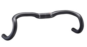 Ritchey Comp ErgoMax Drop Lenker 31,8 mm, 46 cm Breite, 128 mm Drop, 73 mm Reach, 10 mm Rise, 4° Backsweep, 12° Flare, BB Schwarz