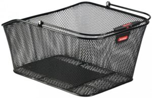 Rixen Kaul | KLICKfix Hinterradkorb City 2 für Racktime schwarz 41x31x20 cm