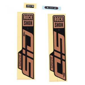 RockShox Gabel Decal-Kit SID SL Ultimate 27|29 Zoll 11.4018.105.036 matte Copper-Folie für schwarz