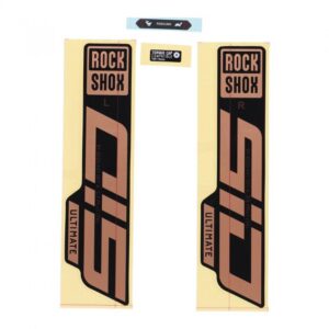 RockShox Gabel Decal-Kit SID Ultimate 27|29 Zoll 11.4018.105.040 matteCopper-Folie für blau