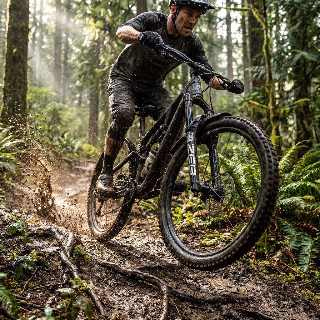 RockShox Steckblech Fender ZEB - Vorderrad Schutzblech kurz schwarz
