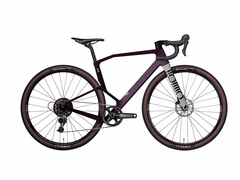 Rondo Ruut CF 2 Plus | Gravelbike | 28" | aubergine / silber Größe: 53 cm