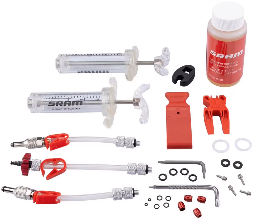 Scheibenbremsen Entlüftungs-Kit SRAM Pro V2 inkl. DOT5.1 Flüssigkeit