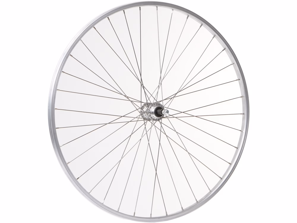 Schürmann Hinterrad (28" | 19-622 | DV | 36 Loch | silber | Quando 7-fach | starr | Vollachse | 2,00 Niro)