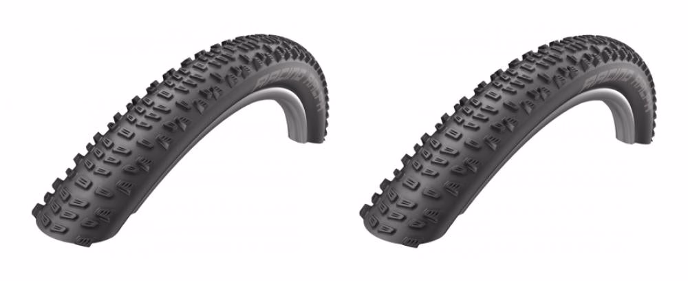 Schwalbe 2 x Reifen RacingRalph HS490 SG fb. 26x2.25 57-559 sw-SSkin Evo TLE AddixSP E-25