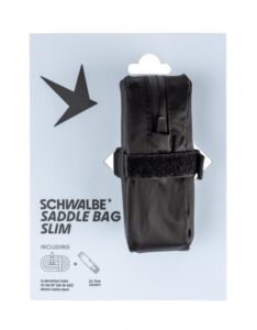 Schwalbe AEROTHAN Satteltasche Roadbike (inkl. SV16E 28/35-622) ROT - Pannenset für Rennrad
